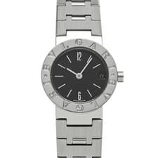 Used BVLGARI BVLGARIBVLGARI BB23SSD Black Ladies Watch Used