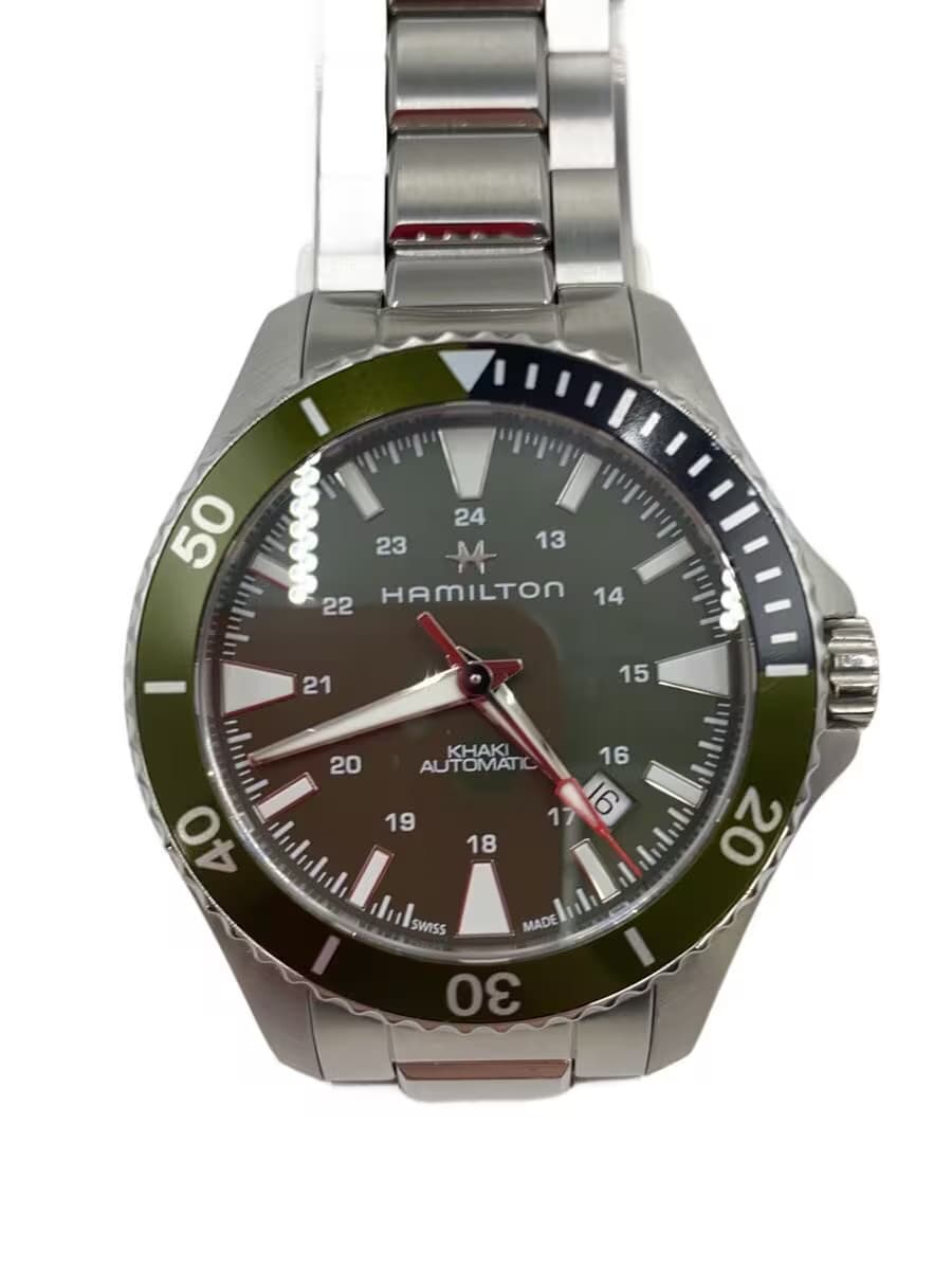 HAMILTON Automatic Watch Analog Stainless KHK WHT H823750 Khaki
