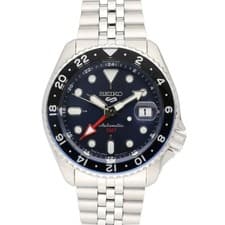 Seiko 5 Sports SBSC003 Automatic GMT Blue Dial "Blueberry" Mint R8041095
