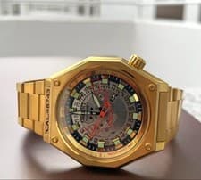 Orient Star Three-Star ERAJ-A0 Gundam Silver Dial Automatic Men's Watch Working