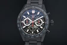TAG Heuer CBG2A90.BH0653 Carrera Caliber Heuer 02 Chronograph Black #0270