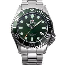 Orient Automatic Diver Style Green Dial Men's Watch RN-AC0K02E Japan