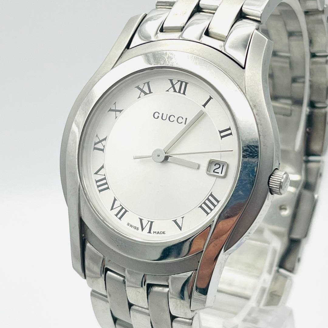 Gucci 5500M Men's Watch Dial Date