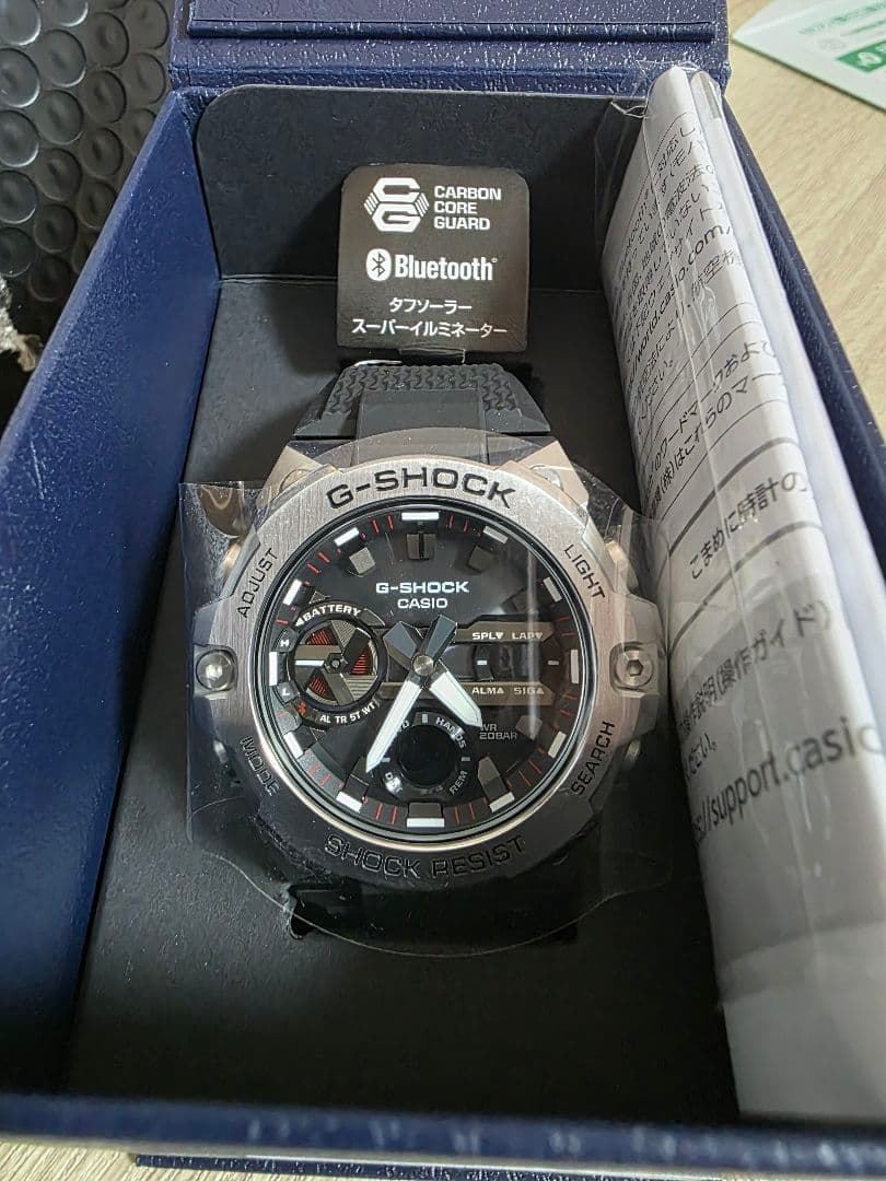 Casio G-Shock G-STEEL GST-B400-1AJF Analog-Digital Unused Opened