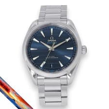 Omega Seamaster Aqua Terra 150M CoAxial 220.10.41.21.03.001 Blue SS Men's Watch