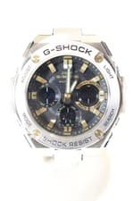 【Watch】CASIO G-STEEL SILVER GST-W110D-1A9JF G-Steel Metal Band Solar Radio