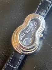 Dali Inspired Watch - Melting Time Crash - Vintage 90s new old stock quartz