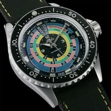 Mido Ocean Star Decompression Worldtimer Limited Edition #SU283