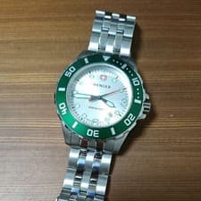 Wenger Diver 1000m Wristwatch Authentic Rare Vintage Timepiece Collectible