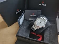 TUDOR Black Bay 41 79540 Steel Automatic Watch Silver Dial 2022 Box Card