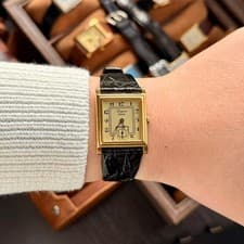 Vintage Longines Quartz 150Th Anniversary Tank Made In 1982 Used from Japan