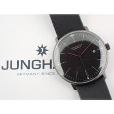 Junghans Max Bill Automatic 027/4308.02 Sapphire Men's Watch Leather Strap