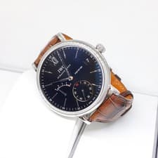 IWC 45mm Black Dial 8 Days Portofino REF: IW510102 (Box & Cert-2013)