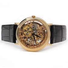 Vacheron Constantin Patrimony Squelette 43038/000J Gold Watch Vintage