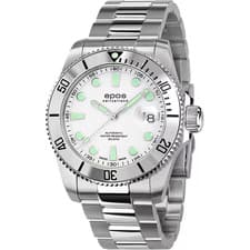 EPOS 3504SL Diver's Metal Watch