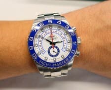 💥2017 Rolex YACHT-MASTER II Automatic Watch REF 116680 FULL SET 44mm💥