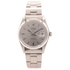 Vintage 35mm 1974 Rolex 6694 Oysterdate Precision Wristwatch 1225 Swiss Steel