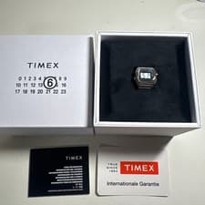 MM6 Timex Watch Ring Silver M/L Maison Margiela