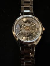 rado hyperchrome automatic open heart grey dial mens watch