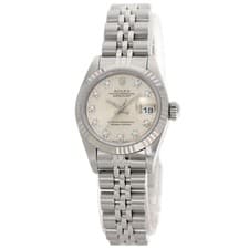 ROLEX DATEJUST 10P Diamond Watches 69174G Stainless Steel/Stainless Steel Ladies