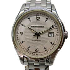 Used HAMILTON H325150 Jazzmaster Viewmatic Men's Automatic White Silver