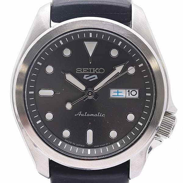 Seiko 5 Sports 4R36-08L0 Automatic/Automatic Gray Working