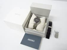 SEIKO PRESAGE 6R55 00E0 Automatic Men s Watch with Replacement Strap and Case AC