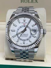 Rolex Skydweller 326934 White Jubilee 2021 Mint