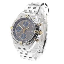 BREITLING CHRONOMAT B13048 39mm SS/YG Automatic Gray/Black Dial #C489