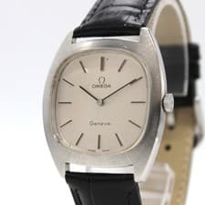 New Belt [Exc+5] OMEGA Geneve Cal.625 111.0123 Vintage MT Men's From JAPAN Y817