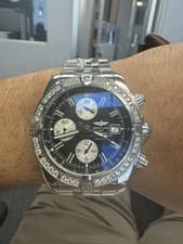 Breitling Chronomat Evolution Ref. A13356 Black Dial 44mm Automatic #W70302-2