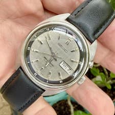 Vintage SEIKO 4006-6011 Bell-Matic Automatic Men’s 37mm Alarm Watch WORKS! RUNS!