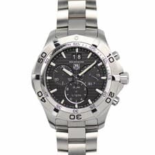TAG HEUER Aquaracer Grand Date Chronograph Men's Quartz CAF101E.BA0821 Used