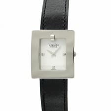 Hermes Belt HWatch BE1.210 Used Wrist Watch SS
