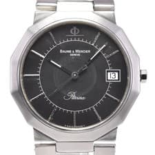 Baume & Mercier Riviera 5112 Date black Dial Quartz Unisex Watch C#146876