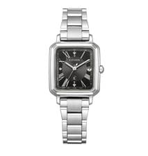 Citizen xC ES9500-69E Eco-Drive Radio Watch Titanium Sapphire Square Women's New