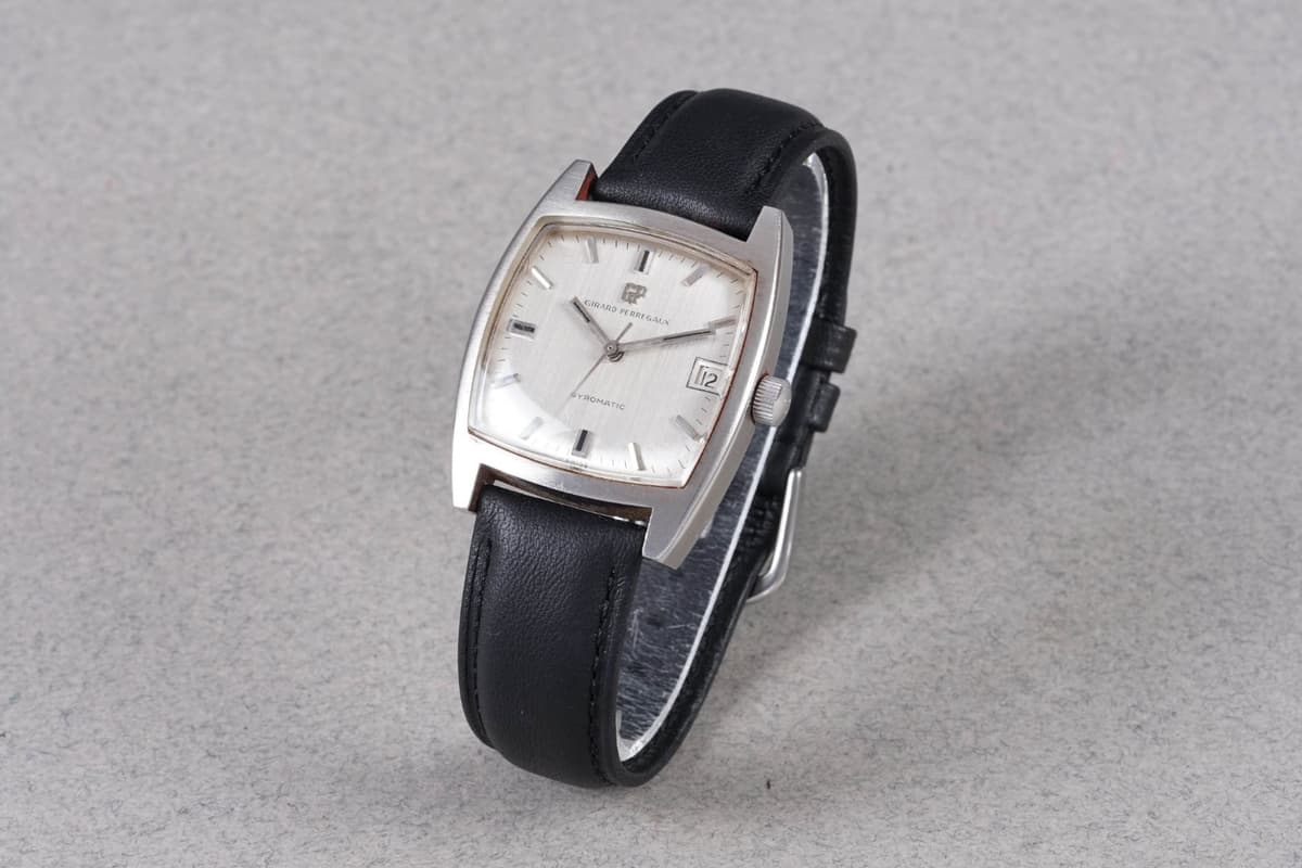 GIRARD PERREGAUX GYROMATIC DATE WRISTWATCH VINTAGE