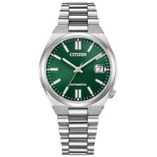 Citizen TSUYOSA NJ0200-50X Automatic Dark Green Dial 37mm Unisex Watch Japan New