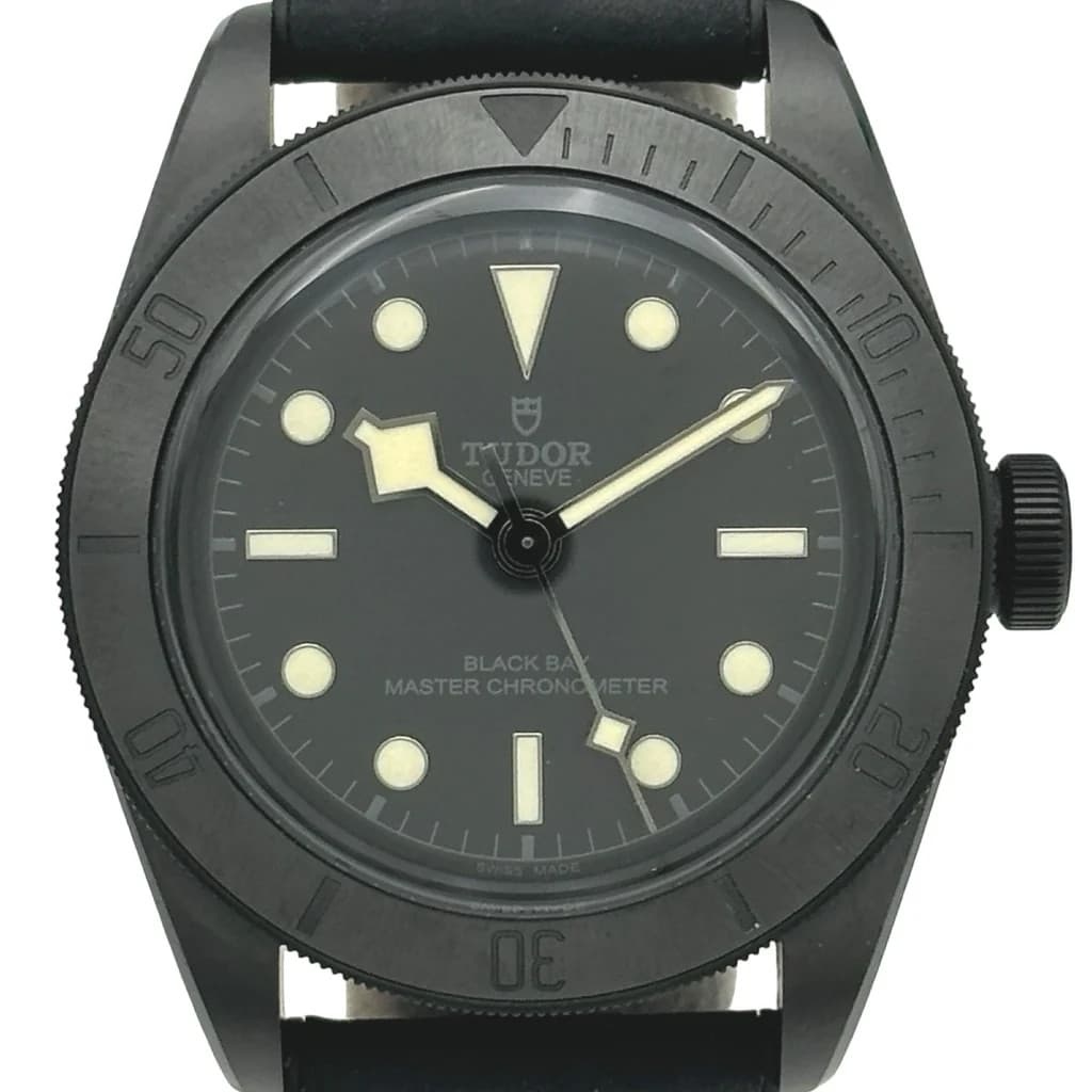 Tudor Black Bay Ceramic 79210CNU Black Ceramic Automatic Mens Watch #OK1173