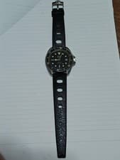 Vintage Heuer 1000 Professional Jumbo 980.006L Thin Case Quartz 42mm Working