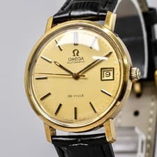 OH Serviced *Vintage 1973* OMEGA De Ville TOOL.106 Cal.1012 Auto Gold 35mm Men's