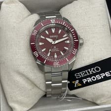 NEW Seiko Prospex SRPL11 Automatic Samurai Red Steel Men's Dive Watch