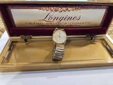 Vintage 1954 LONGINES Automatic Cal. 19A - 10K GF - Original Box - AS-IS