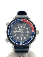 SEIKO Solar Wristwatch Analog Rubber BLK BLK H851 00A0 Used belt