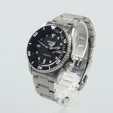 Used SEIKO SKX Sports Style Watch SBSA225 Silver Himeji East