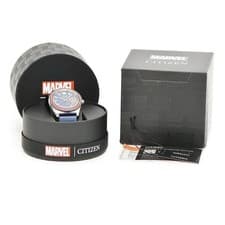 CITIZEN Eco Drive Captain America Soars AW1796 09W  Blue Marvel Collaboration