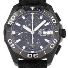 TAG Heuer Aquaracer Chrono Calibre 16 CAY218A Titanium Black New Japan