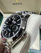 Rolex Datejust 126300 Silver Jubilee Bracelet with Silver Bezel