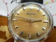 1965-67  Bulova Accutron 214 Tuning Fork Watch.  Serviced & Running
