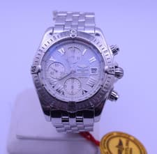 Breitling Chronomat Evolution A13356 Automatic Chronograph 44mm Box Papers